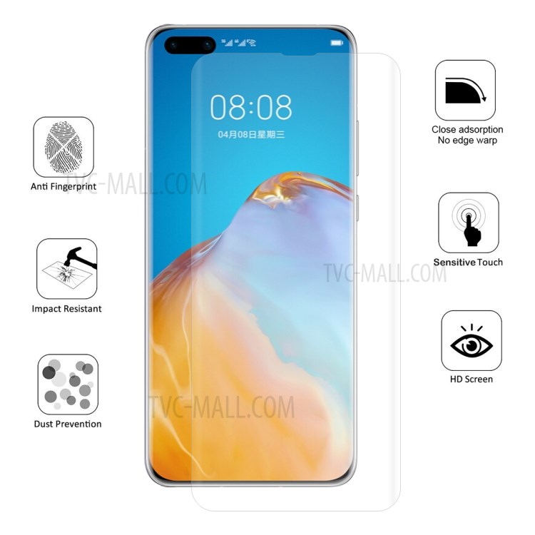 2ST Enkay Weichen 3D Vollschirmschutz-Schutzfilm Für Huawei P40-5