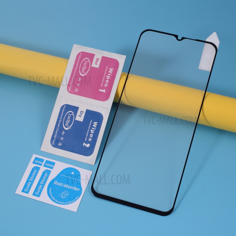 RURIHAI 2.5D Defesa Sólida Filme Tela De Vidro Temperado Para Xiaomi MI 10 Lite 5G-6