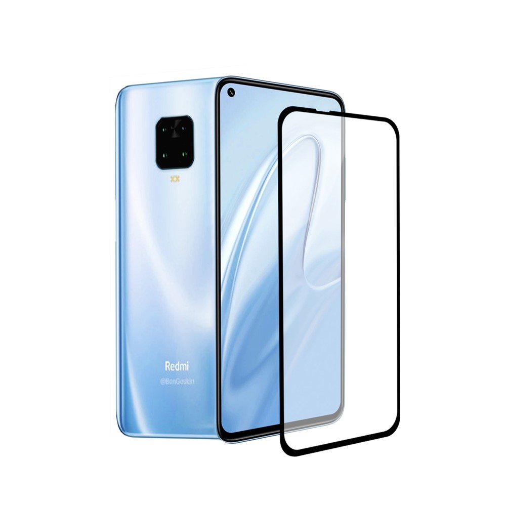 Impresión De Seda De Vidrio Templado Película De Pantalla Completa Para Xiaomi Redmi Nota 9 / Redmi 10X 4G-3