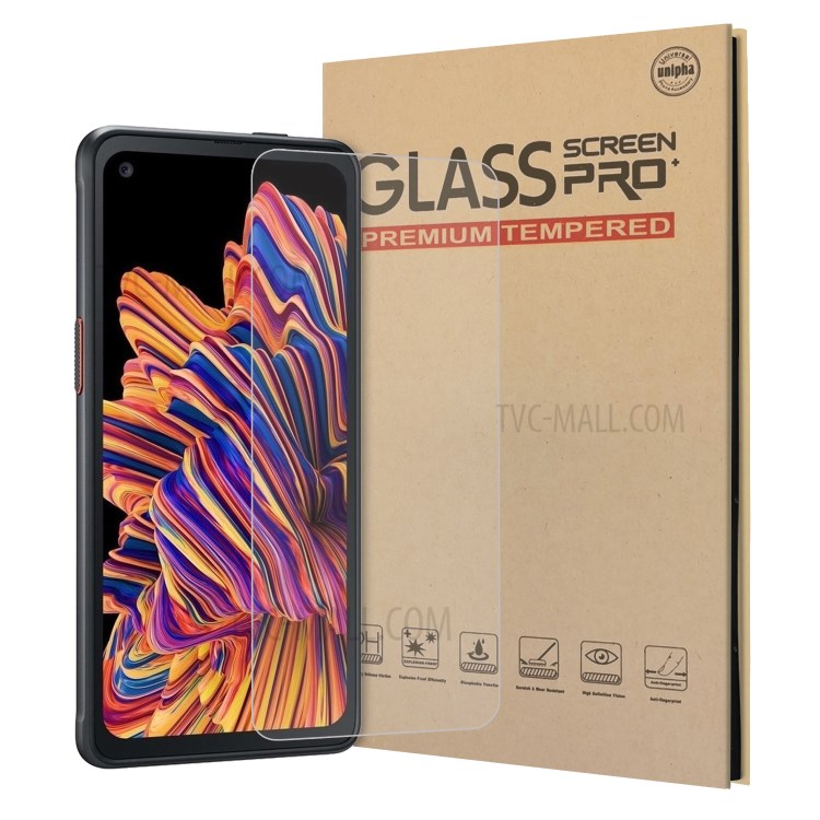 2.5D 9H Arc Edge Tempered Glass Screen Film for Samsung Galaxy Xcover Pro-1