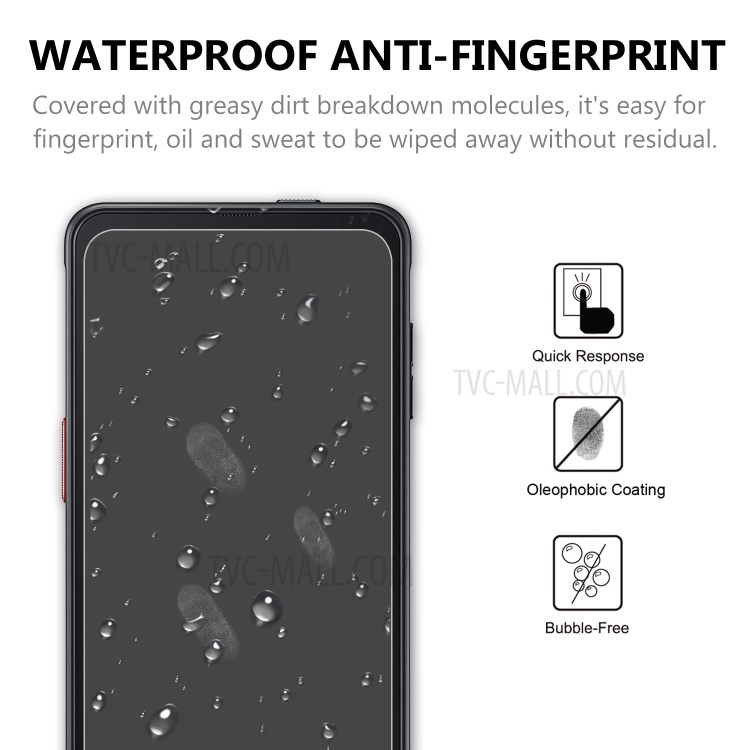 2.5D 9H Arc Edge Tempered Glass Screen Film for Samsung Galaxy Xcover Pro-4