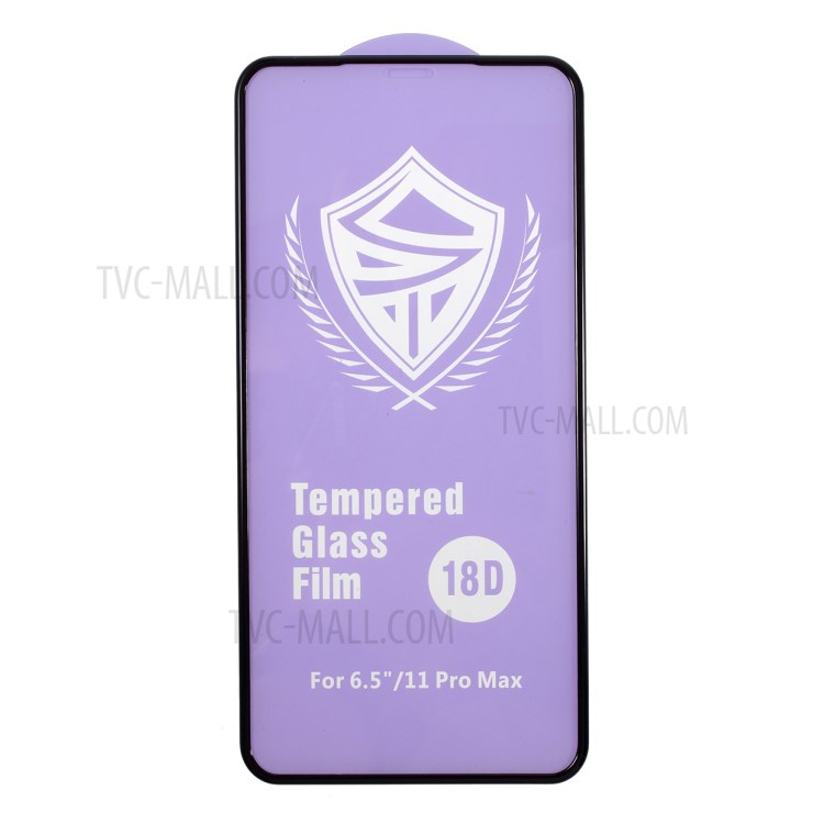 En Taille Réelle Bord PC Film De Protection Écran En Verre Trempé Pour IPhone XS Max / 11 Pro Max-2