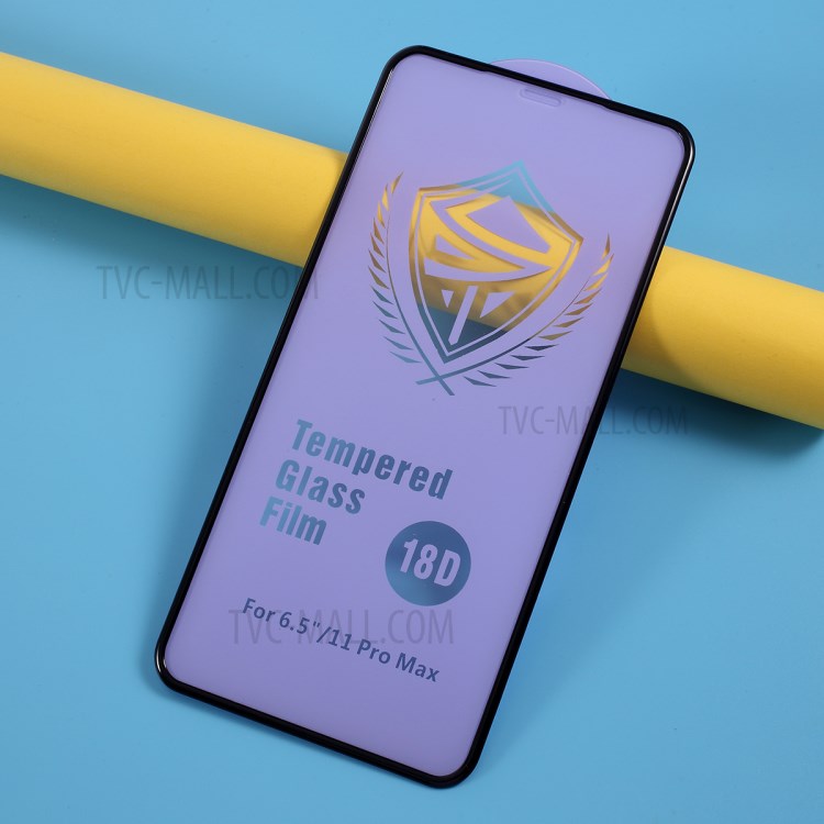 En Taille Réelle Bord PC Film De Protection Écran En Verre Trempé Pour IPhone XS Max / 11 Pro Max-3