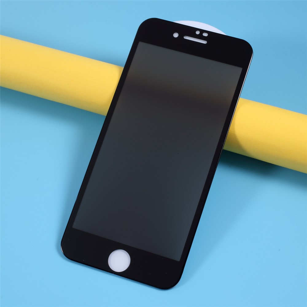RURIHAI Anti-pio 0,26 Milímetros 4D Curvo Tela Temperado Vidro Protetor Completo Para Iphone Se (2ª Geração) - Preto-1