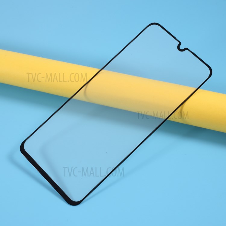 Silk Print Full Size Full Glue Tempered Glass Screen Protector for Huawei P smart 2020-5