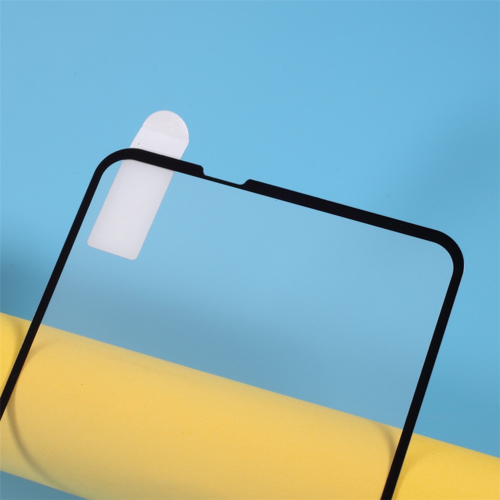 Silk Print Full Size Full Glue Tempered Glass Screen Protector for Samsung Galaxy A21s-3