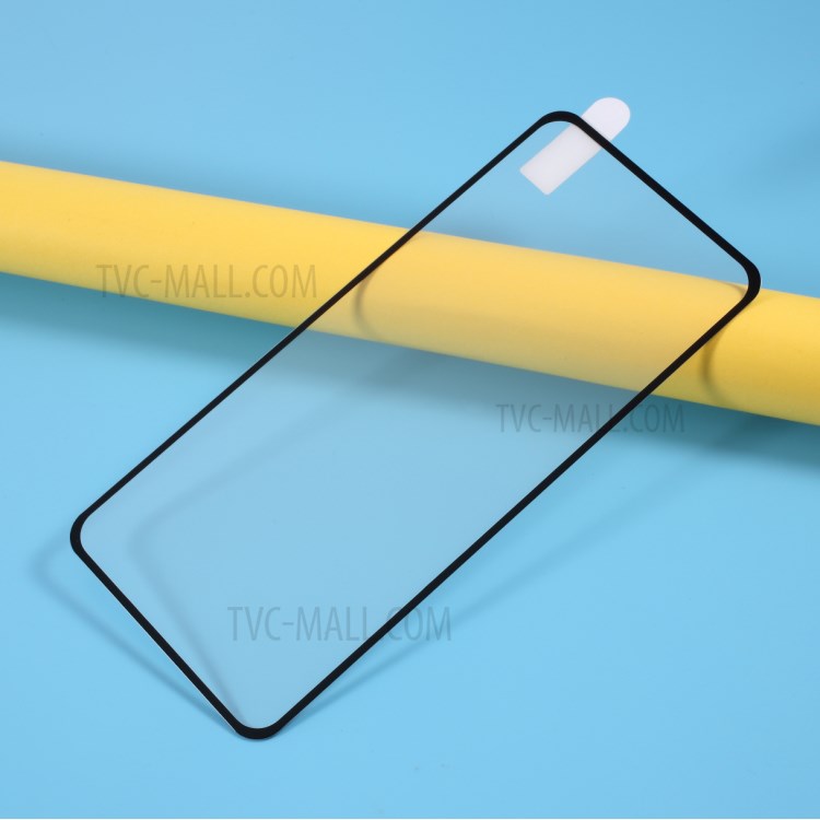 Silk Print Full Size Full Glue Tempered Glass Screen Protector for Samsung Galaxy A11/M11-5