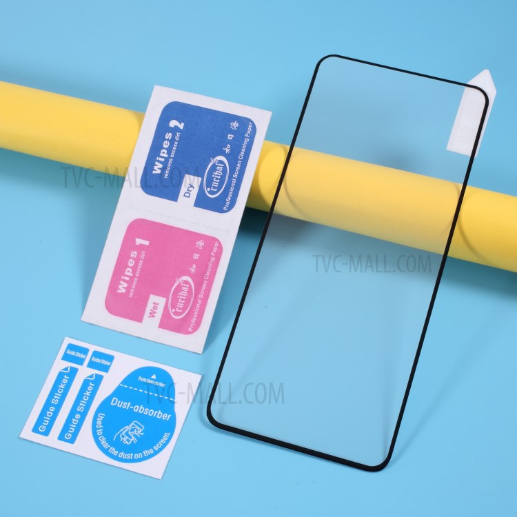RURIHAI 2.5D Defesa Sólida Protetor De Tela De Vidro Temperado Para Huawei Nova 7 SE-6