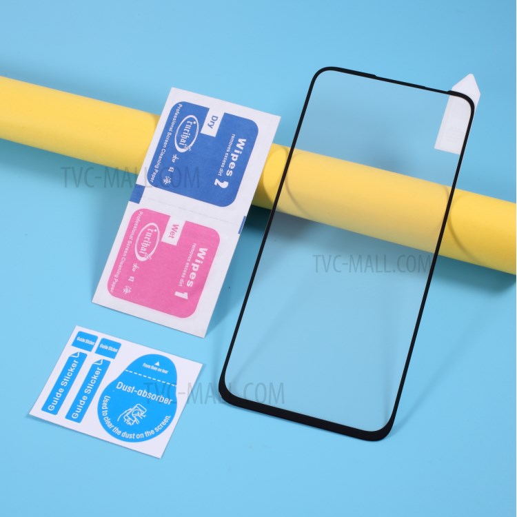 RURIHAI 2.5D Defesa Sólido Filme Protetor De Tela De Vidro Temperado Para Huawei Y7p (2020)-6