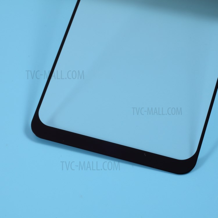Cópia De Seda Tamanho Grande Protector Cola Tela De Vidro Cheio Temperado Para OPPO A12-4