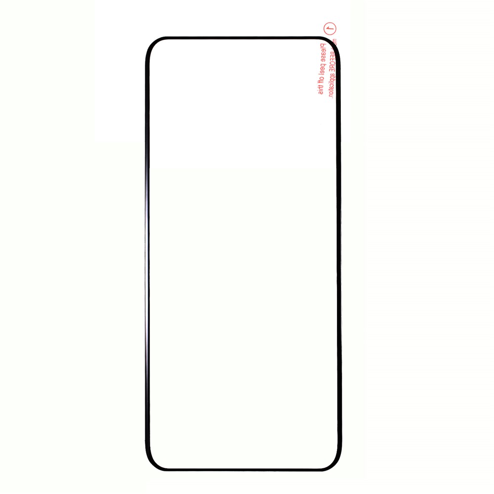 Silk Print Full Glue Complete Coverage Tempered Glass Screen Protector Film for Samsung Galaxy S20 Ultra (with Fingerprint Unlock)-2