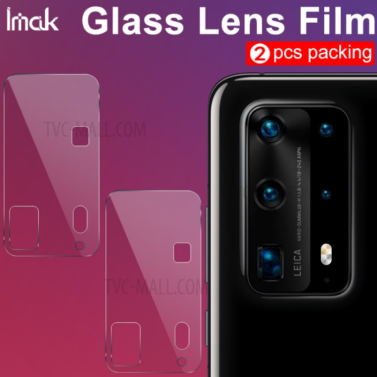 IMAK 2Pcs/Pack Ultra Clear Glass Lens Film for Huawei P40 Pro+-7