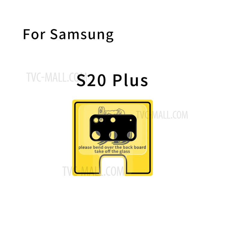 Tempered Glass Camera Screen Film for Samsung Galaxy S20 Plus-2