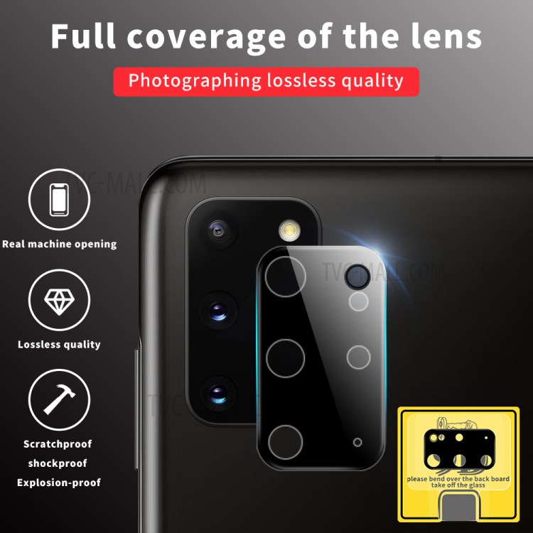 Tempered Glass Camera Screen Film for Samsung Galaxy S20 Plus-4