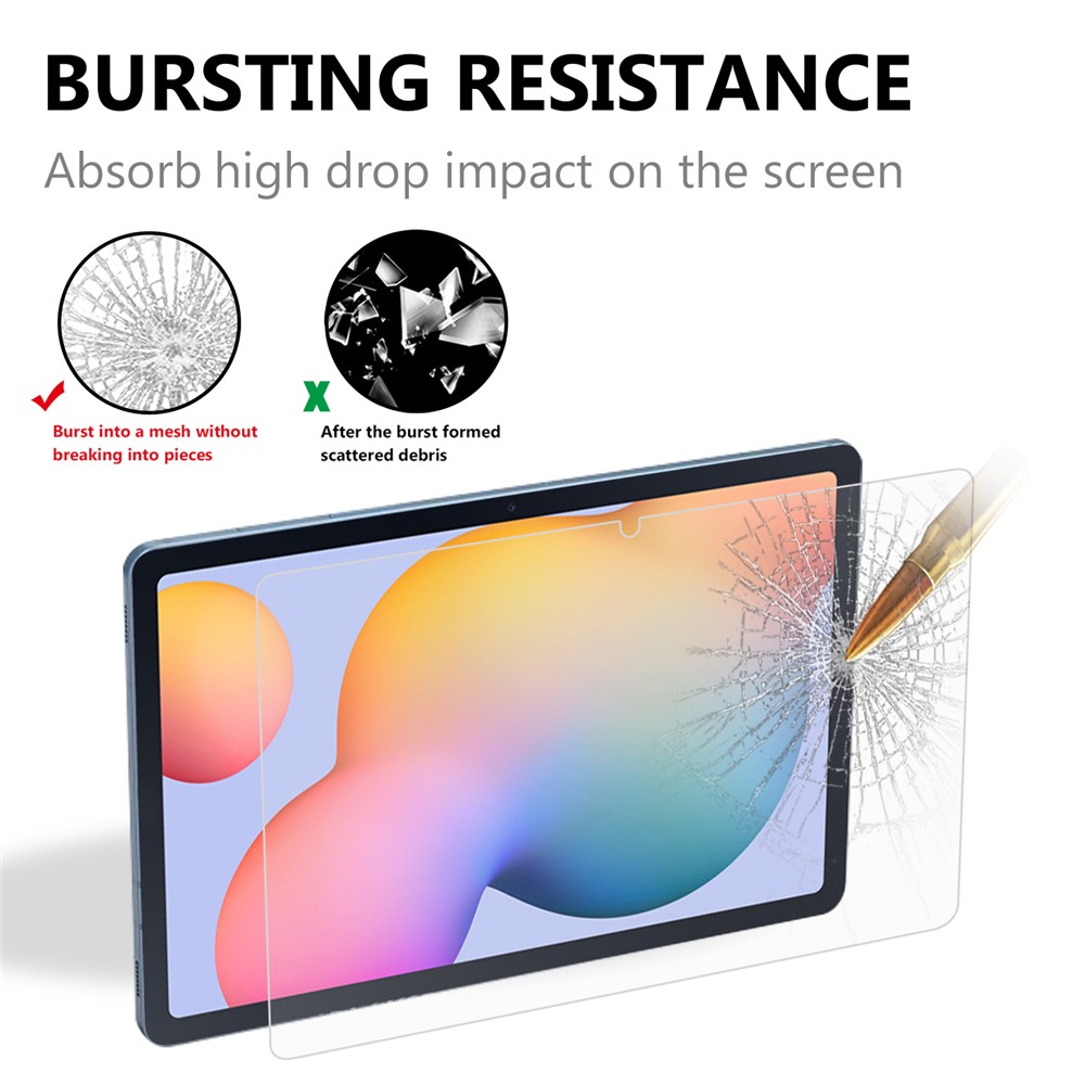 Ultra Clear Arc Edge Premium Tempered Glass Full Screen Film for Samsung Galaxy Tab S7-3