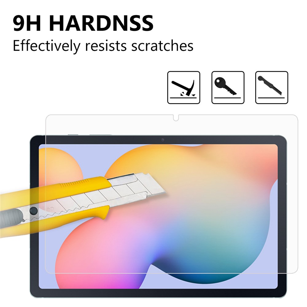 Ultra Clear Arc Edge Premium Tempered Glass Full Screen Film for Samsung Galaxy Tab S7-6