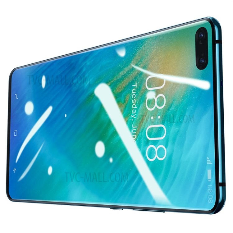 2pcs BASUES 0,15 Milímetros De Espessura Suave Filme Protetor De Tela Curvada Completo Para Pro P40 Huawei-12