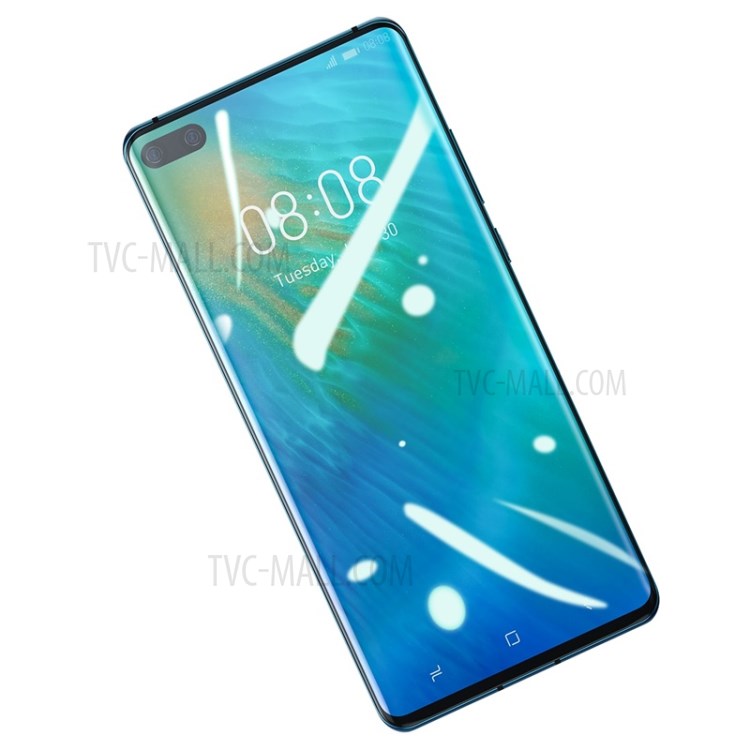 2pcs BASUES 0,15 Milímetros De Espessura Suave Filme Protetor De Tela Curvada Completo Para Pro P40 Huawei-13