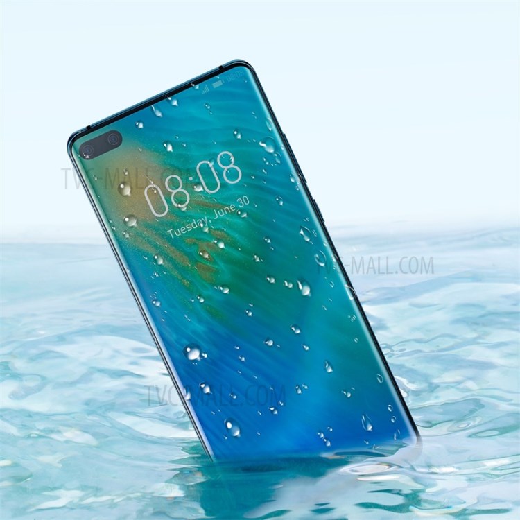 2pcs BASUES 0,15 Milímetros De Espessura Suave Filme Protetor De Tela Curvada Completo Para Pro P40 Huawei-14