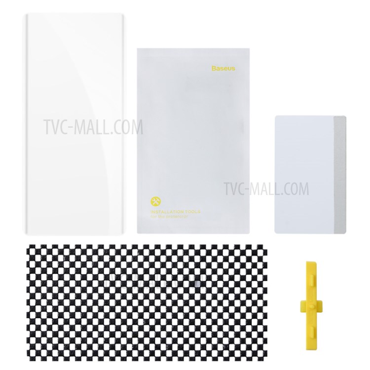 2pcs BASUES 0,15 Milímetros De Espessura Suave Filme Protetor De Tela Curvada Completo Para Pro P40 Huawei-15