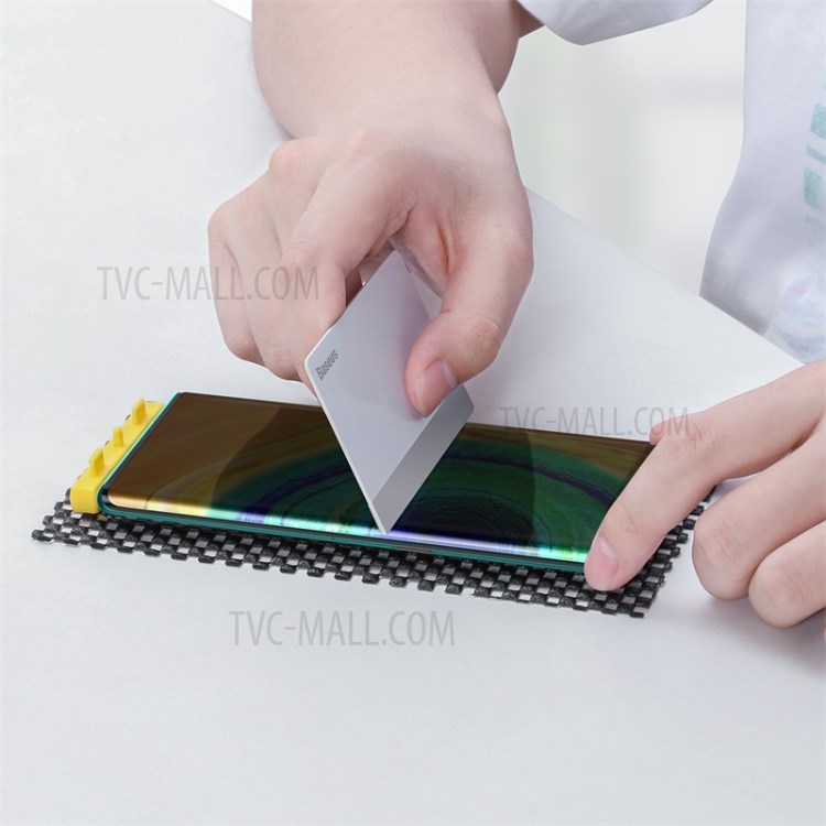 2Pcs BASUES 0.15mm Thickness Clear Soft Full Curved Screen Film for Huawei Mate 30 Pro-2