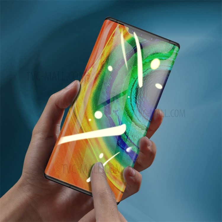 2Pcs BASUES 0.15mm Thickness Clear Soft Full Curved Screen Film for Huawei Mate 30 Pro-3