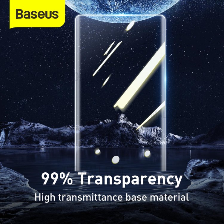 2Pcs BASUES 0.15mm Thickness Clear Soft Full Curved Screen Film for Huawei Mate 30 Pro-6