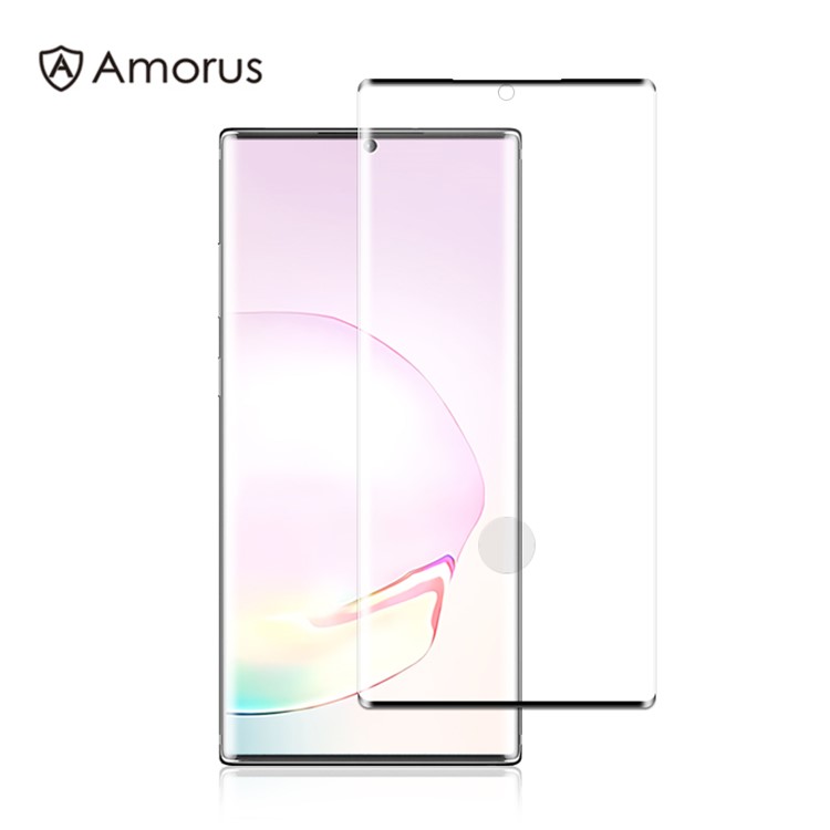 AMORUS Full Coverage 3D Curved Tempered Glass Screen Protector for Samsung Galaxy Note20 Ultra/Note20 Ultra 5G-1