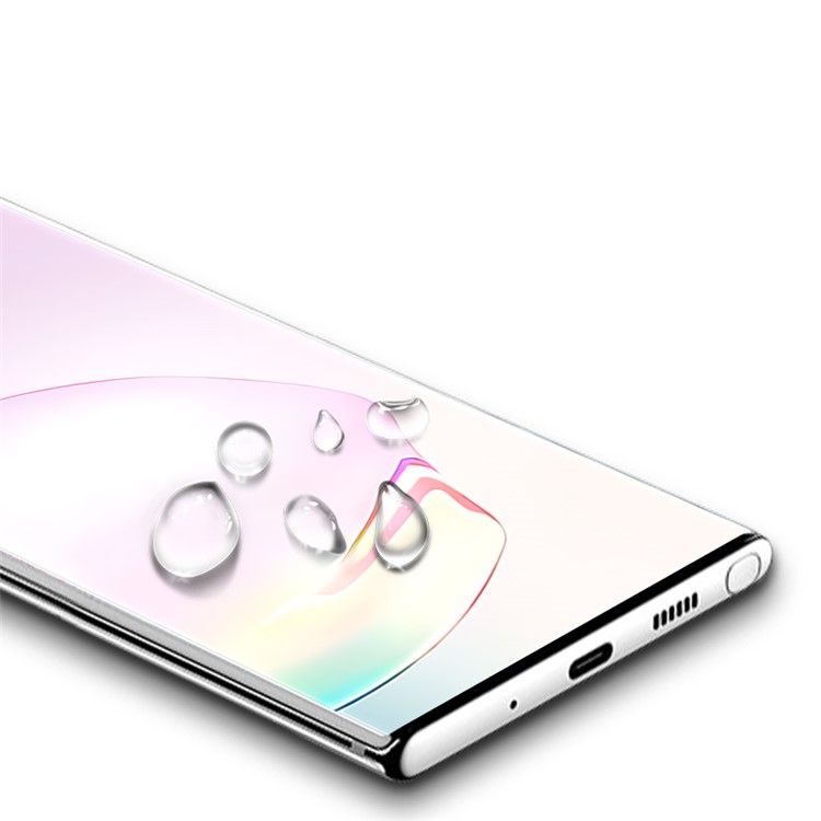 AMORUS Full Coverage 3D Curved Tempered Glass Screen Protector for Samsung Galaxy Note20 Ultra/Note20 Ultra 5G-3