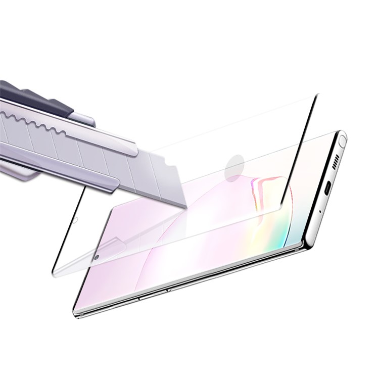 AMORUS Full Coverage 3D Curved Tempered Glass Screen Protector for Samsung Galaxy Note20 Ultra/Note20 Ultra 5G-4