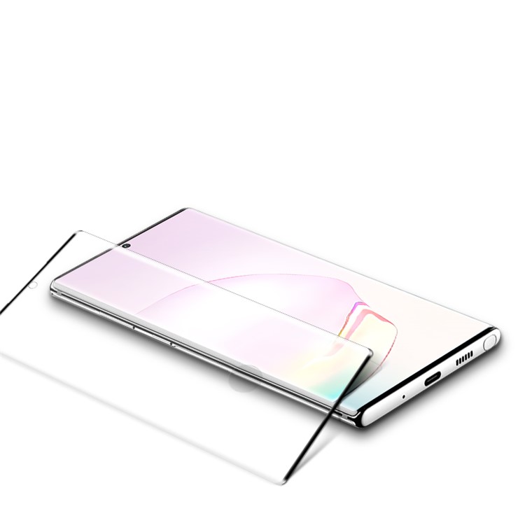 AMORUS Full Coverage 3D Curved Tempered Glass Screen Protector for Samsung Galaxy Note20 Ultra/Note20 Ultra 5G-6