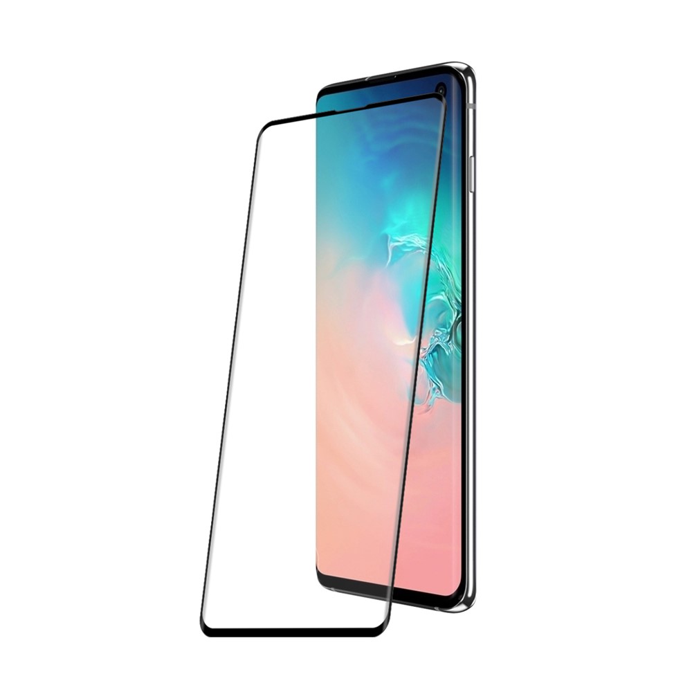 ENKAY 0.26mm 9H 3D Curved Full Glue Tempered Glass Full Screen Film for Samsung Galaxy S10-1