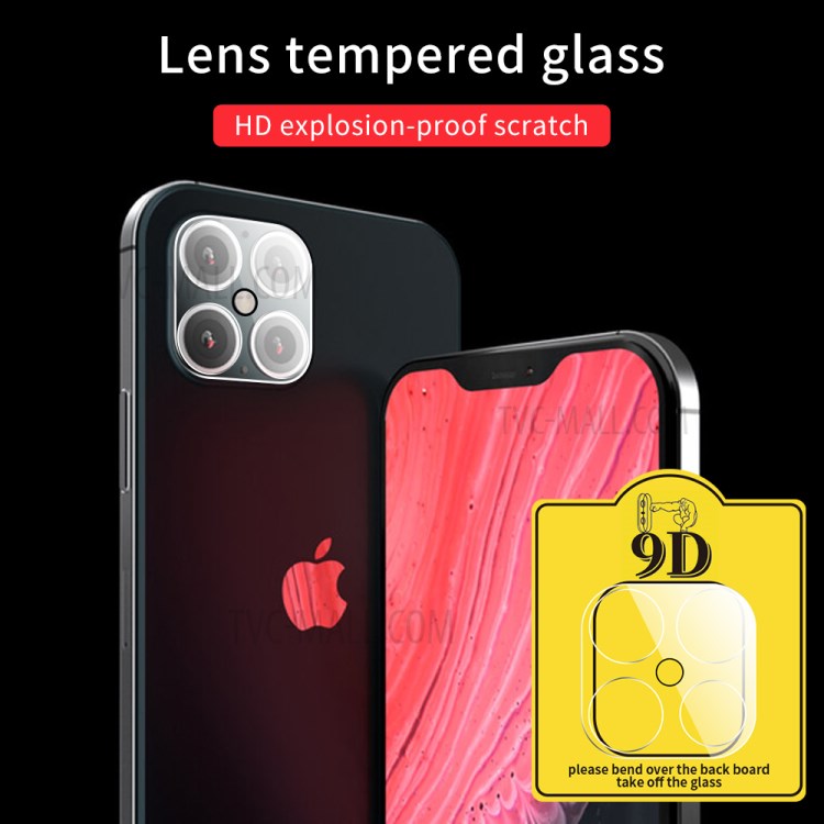 Tempered Glass Camera Screen Protector Film for iPhone 12 Pro Max 6.7 inch-10