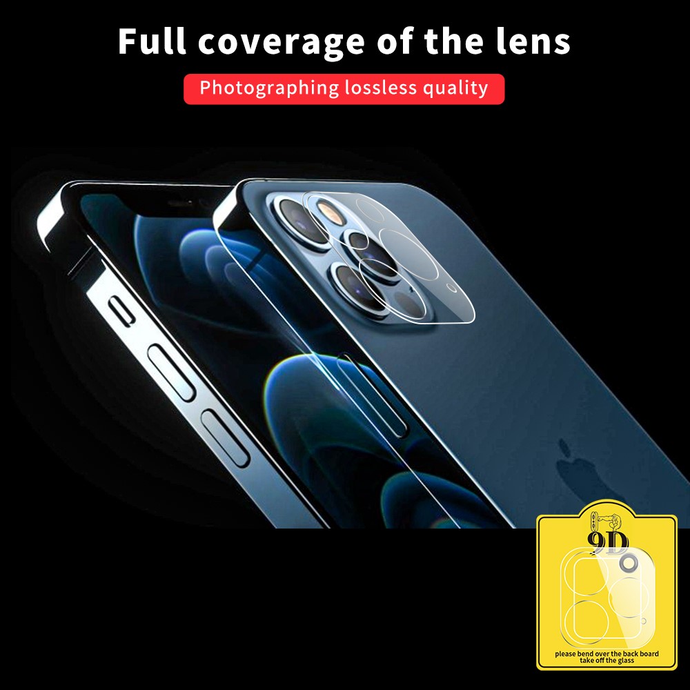 Tempered Glass Camera Screen Protector Film for iPhone 12 Pro Max 6.7 inch-4