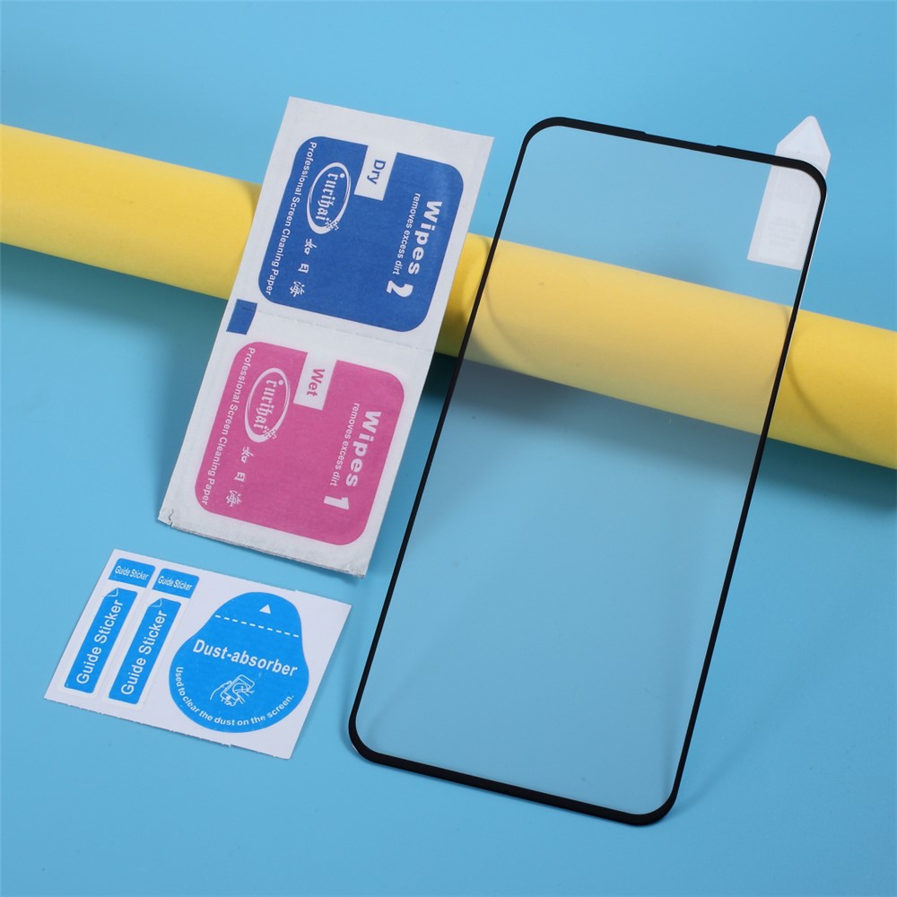 RURIHAI 2.5D Solide Défense Protection D'écran En Verre Trempé Film De Couverture Complète Pour OnePlus Nord-6
