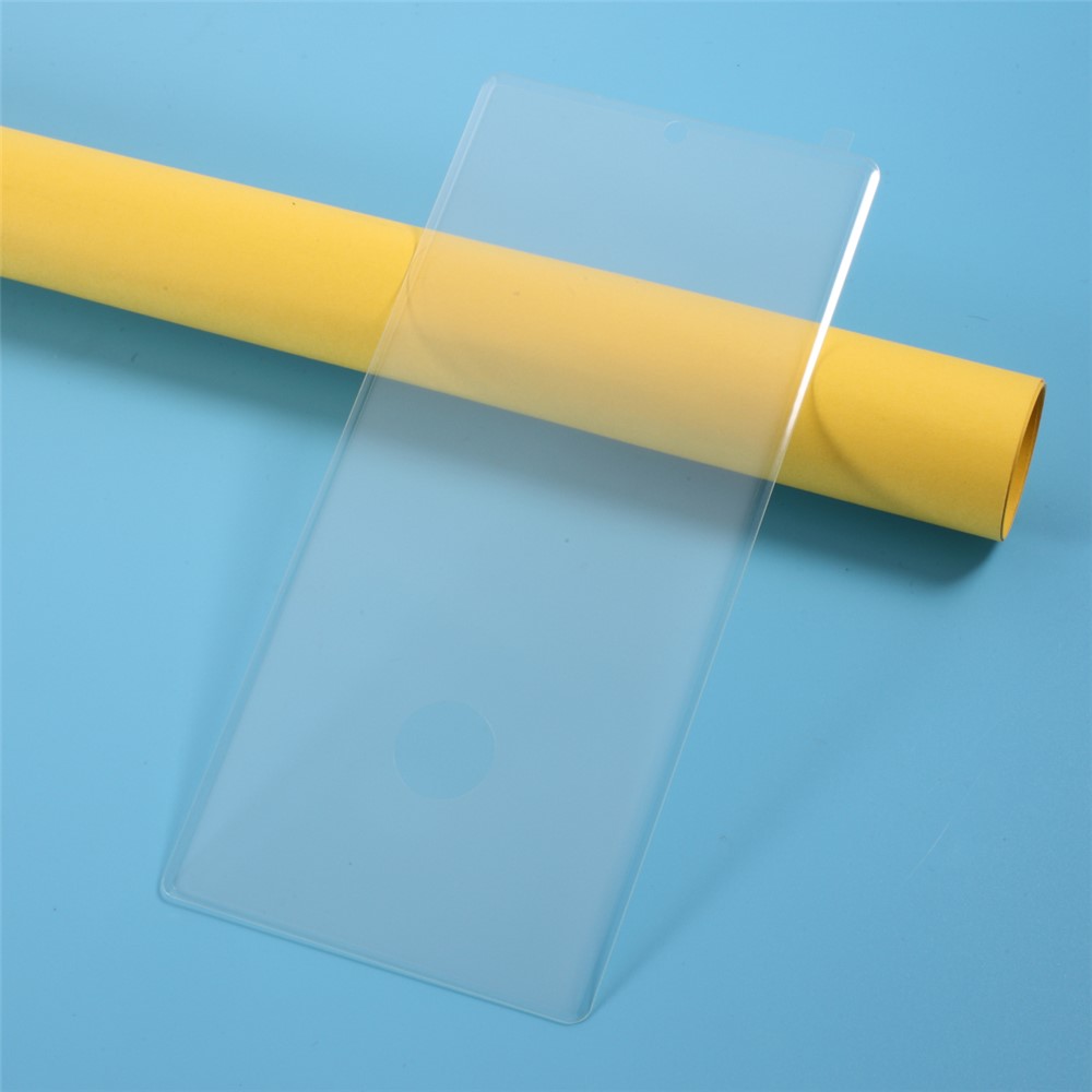 Silk Print Side Glue Full Screen Tempered Glass Guard Film for Samsung Galaxy Note20 Ultra/Note20 Ultra 5G - Transparent-1
