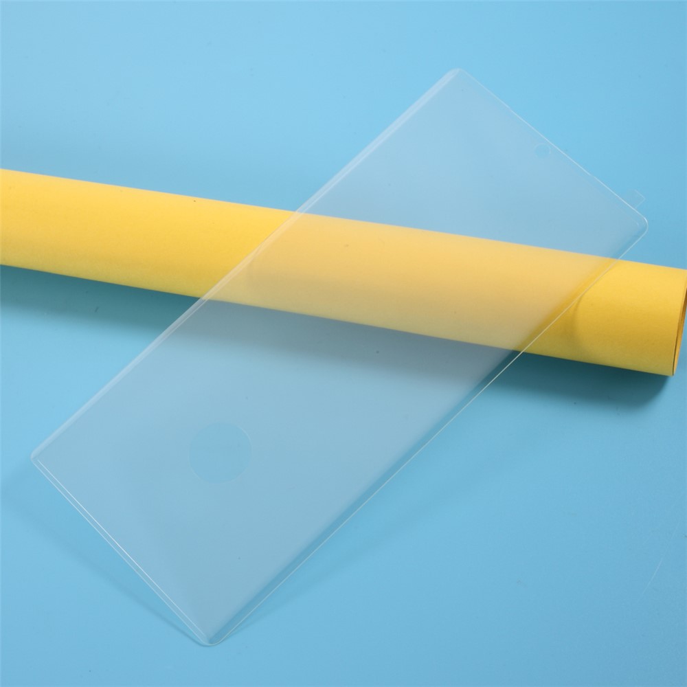 Silk Print Side Glue Full Screen Tempered Glass Guard Film for Samsung Galaxy Note20 Ultra/Note20 Ultra 5G - Transparent-5
