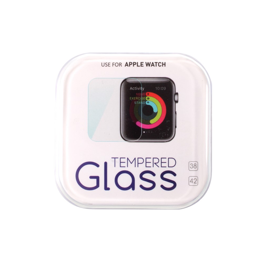 Ultra Clear Anti-explosion Tempered Glass Full Glue Full Size Screen Protector for Apple Watch Series 4/5 40mm-6