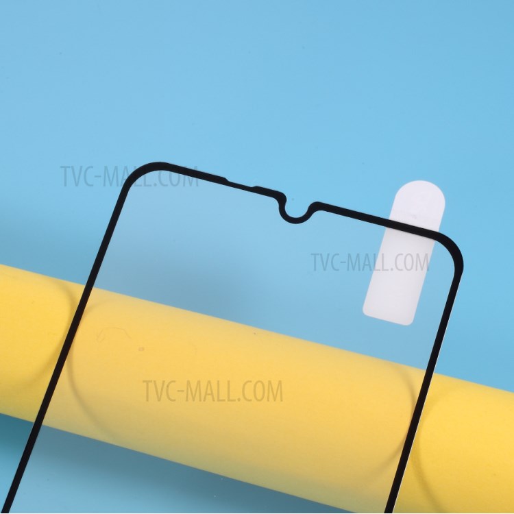 Soie Impression En Taille Pellicule Trempé Protection D'écran En Verre (colle Plein) Pour Huawei Y8p-3
