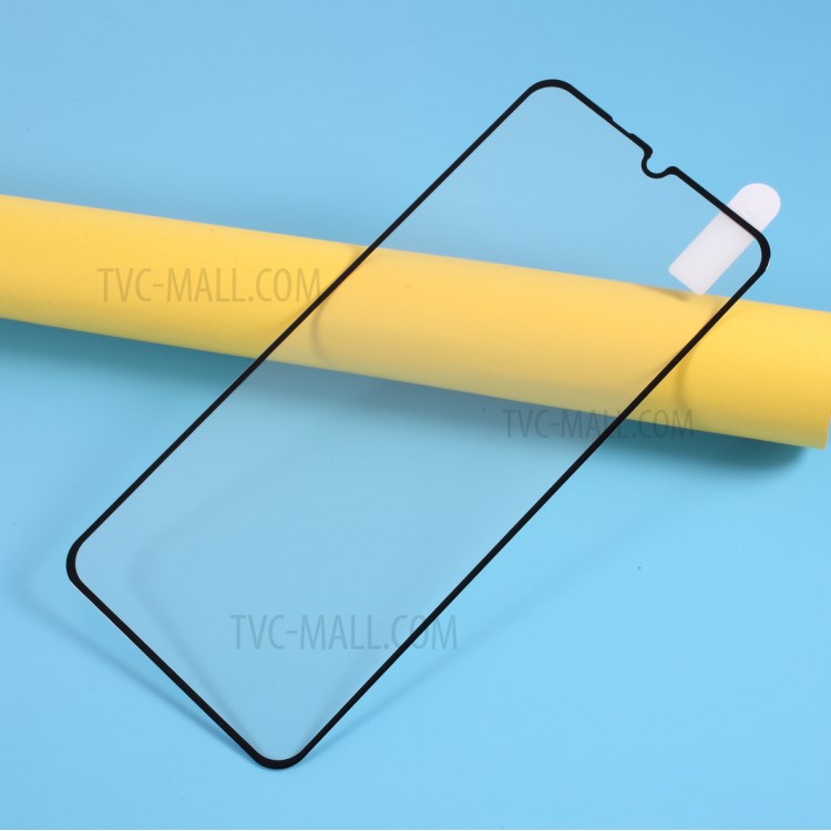Soie Impression En Taille Pellicule Trempé Protection D'écran En Verre (colle Plein) Pour Huawei Y8p-5