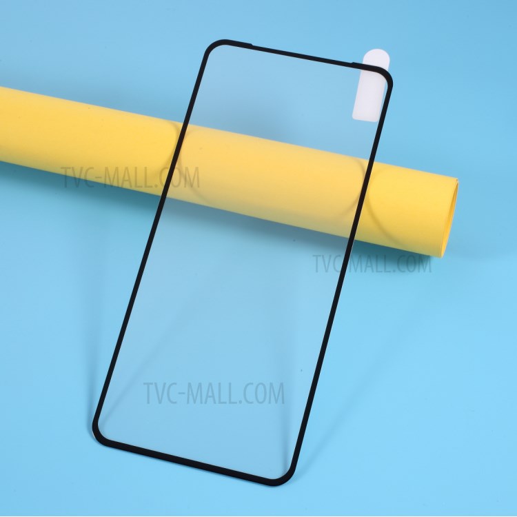 Silk Printing Tempered Glass Full Size Screen Protection Film (Full Glue) for iQOO U1-1