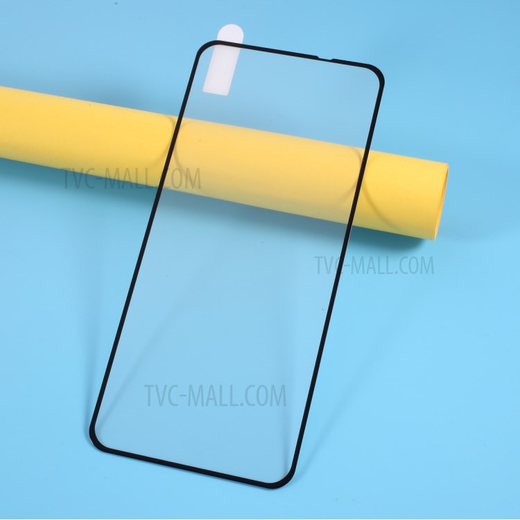 Silk Print Full Size Full Glue Tempered Glass Screen Protector for Honor Play 4-1