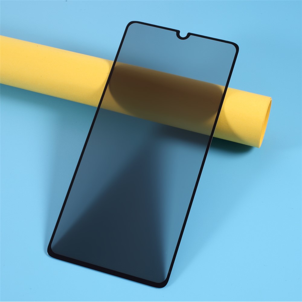 Silk Print Anti-peep Full Screen Tempered Glass Protector for Samsung Galaxy A41 (Global Version)-1