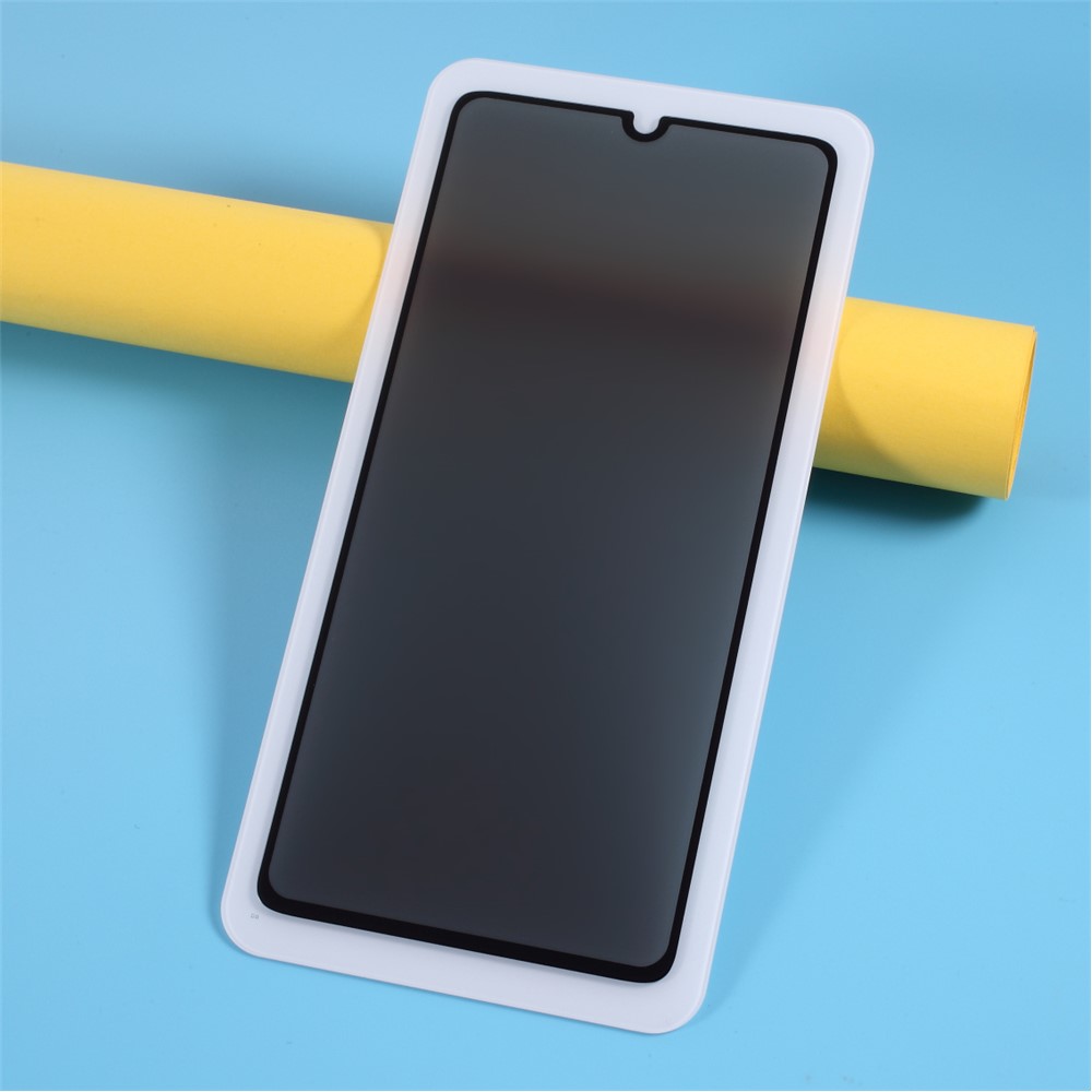 Silk Print Anti-peep Full Screen Tempered Glass Protector for Samsung Galaxy A41 (Global Version)-3