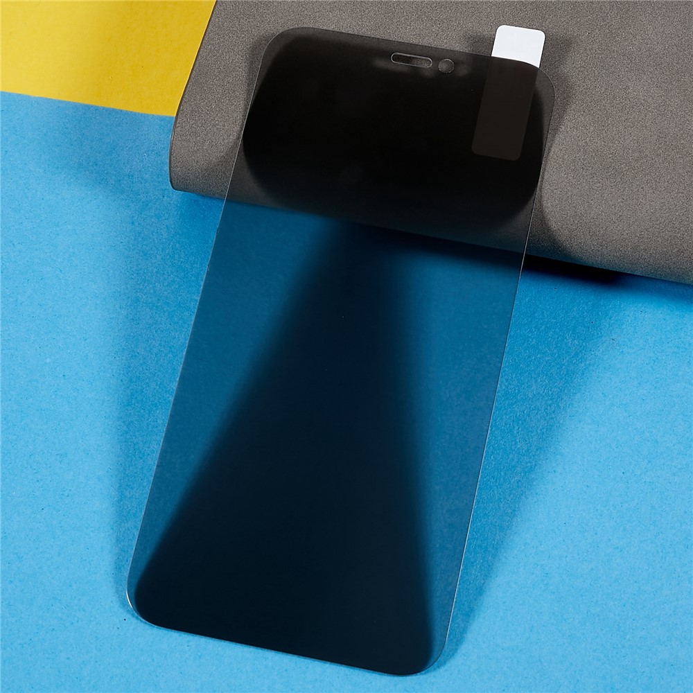 0.3mm Arc Edge Anti-peep Tempered Glass Screen Film for iPhone 12 Pro / Max 6.1 inch-3
