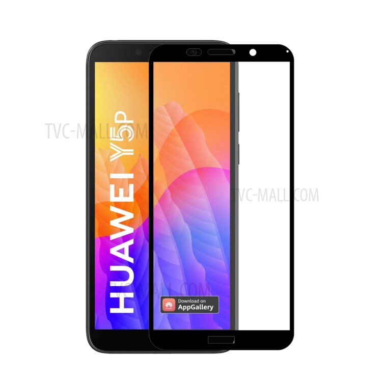 ENKAY Full Glue Full Size 0.26mm 9H 2.5D Tempered Glass Screen Protector for Huawei Y5p-1