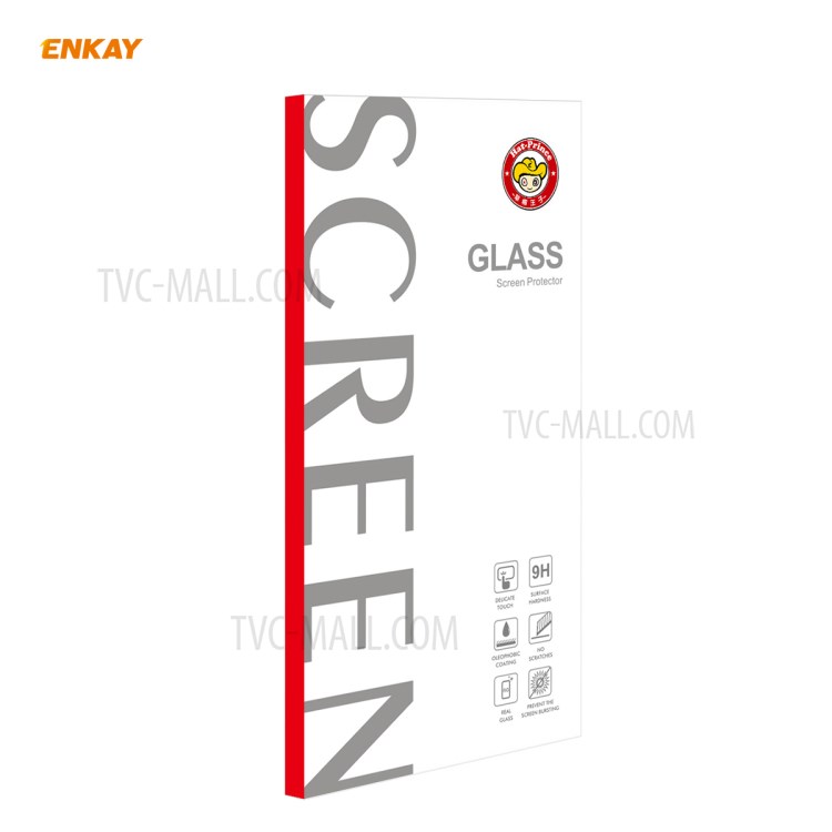 ENKAY Full Glue Full Size 0.26mm 9H 2.5D Tempered Glass Screen Protector for Huawei Y6p-11