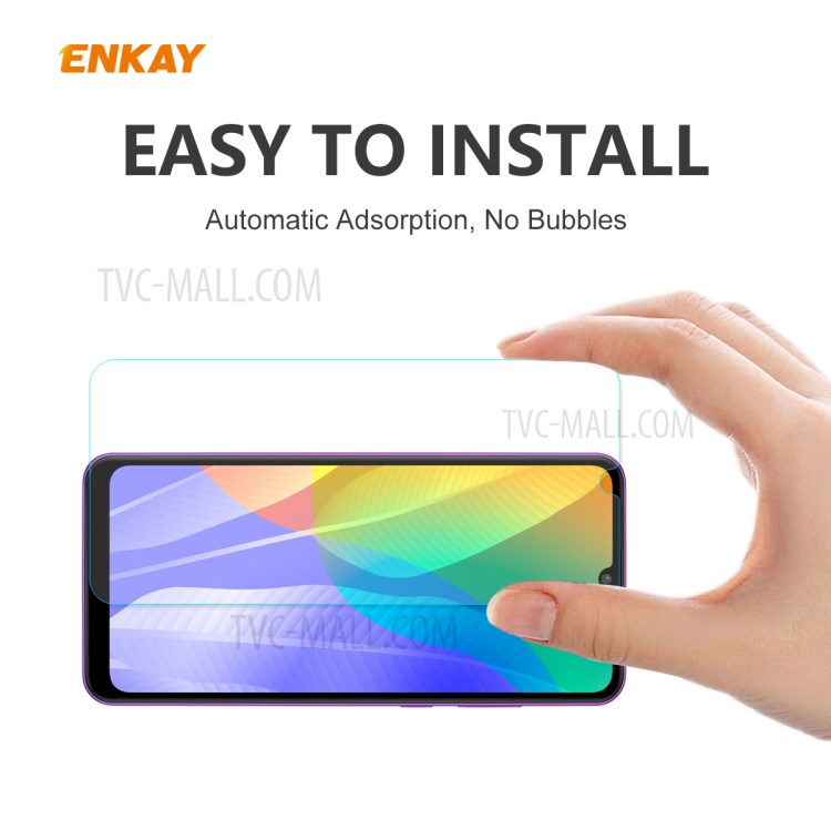 HAT PRINCE 0.26mm 9H 2.5D Tempered Glass Screen Protector Film for Huawei Y6p-6