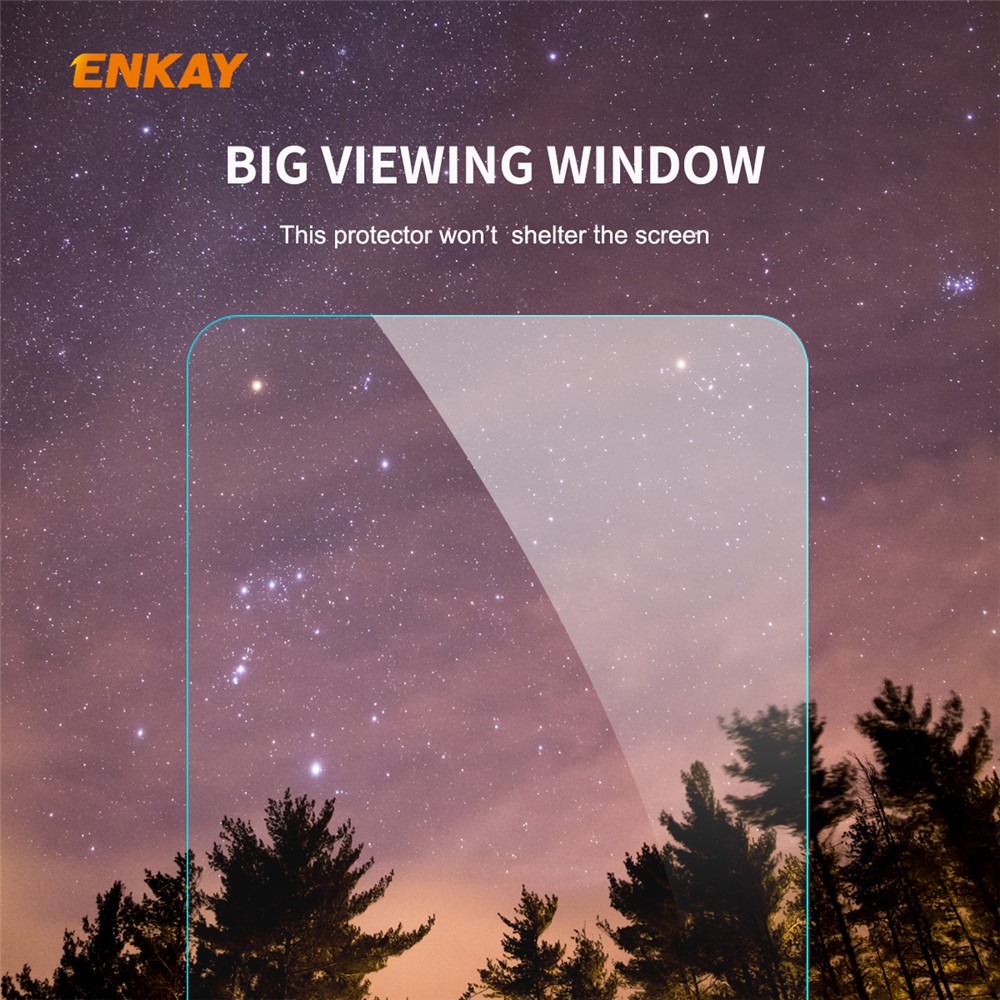 ENKAY 9H 0.26mm 2.5D Arc Edge Tempered Glass Screen Protector for Samsung Galaxy A11/M11-2