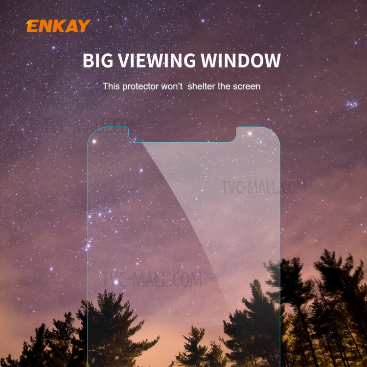 HAT PRINCE 0.26mm 9H 2.5D Tempered Glass Screen Protector for Huawei Y5p-2